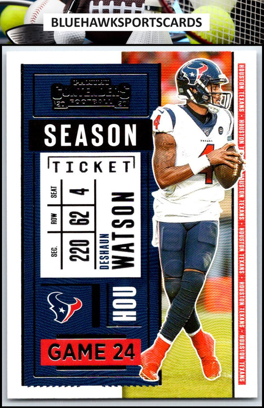 2020 Panini Contenders #62 Deshaun Watson