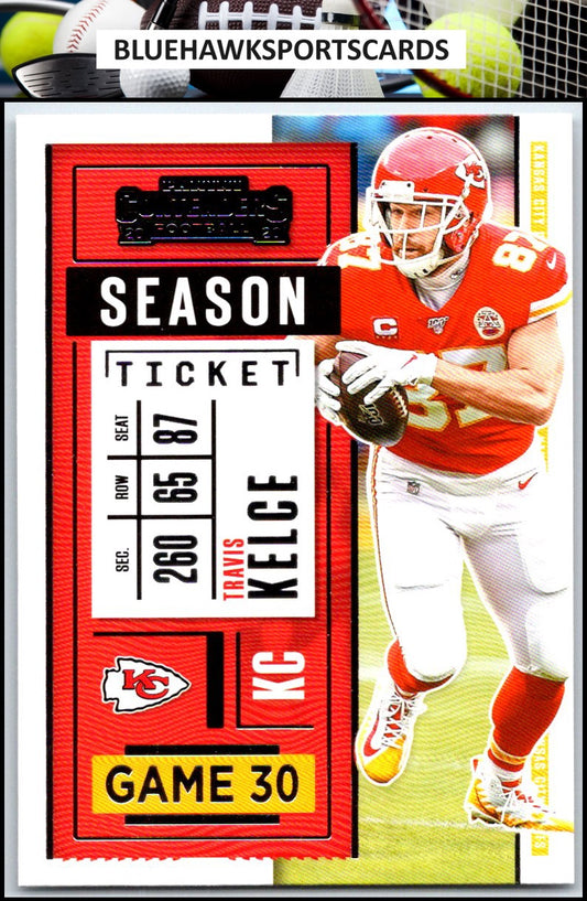 2020 Panini Contenders #4 Travis Kelce