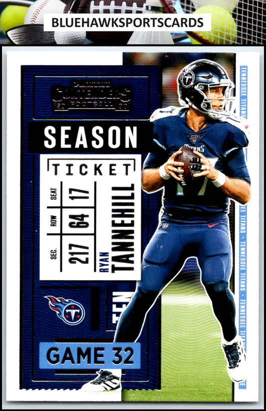 2020 Panini Contenders #9 Ryan Tannehill