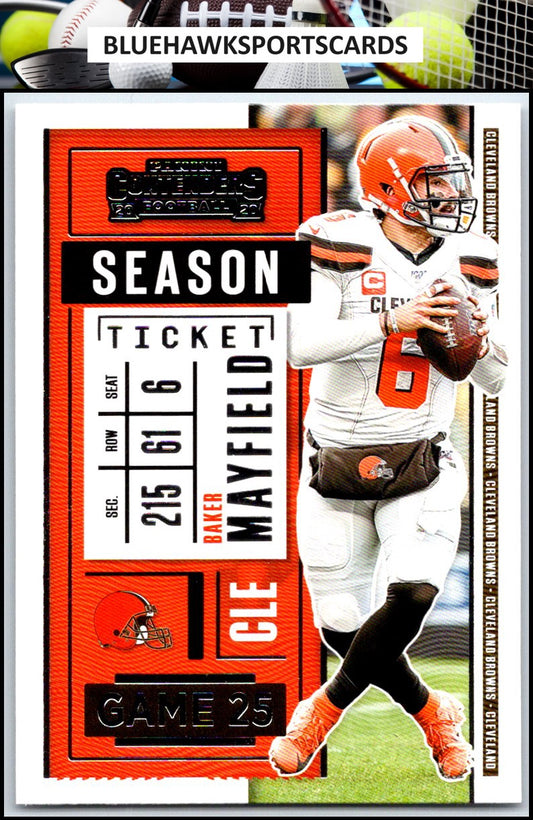 2020 Panini Contenders #77 Baker Mayfield
