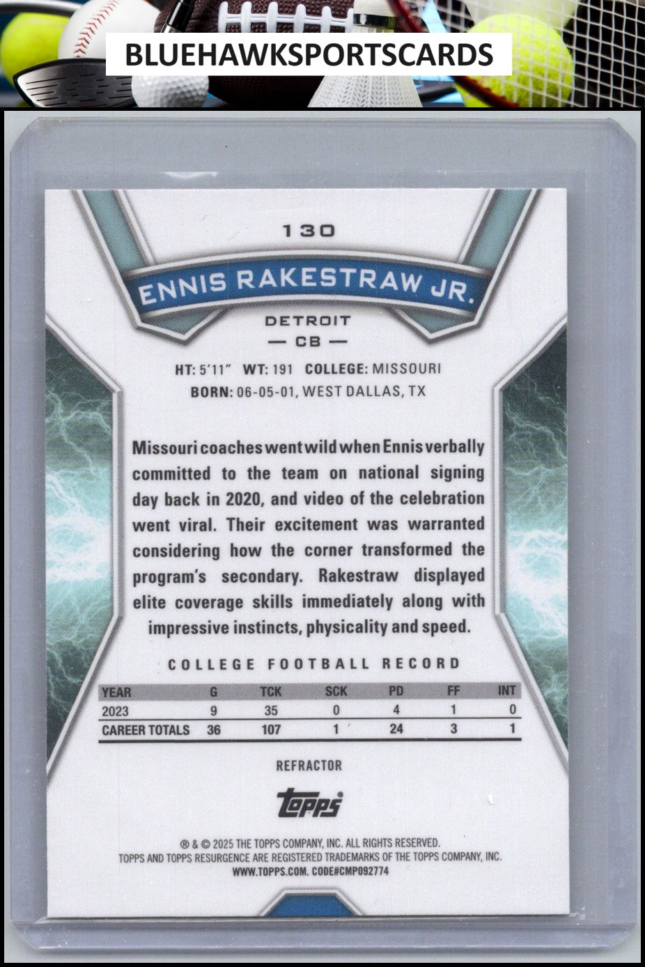 2024 Topps Resurgence #130 Ennis Rakestraw Jr.