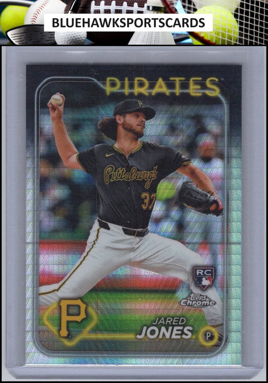 2024 Topps Chrome #96 Jared Jones Prism Refractors