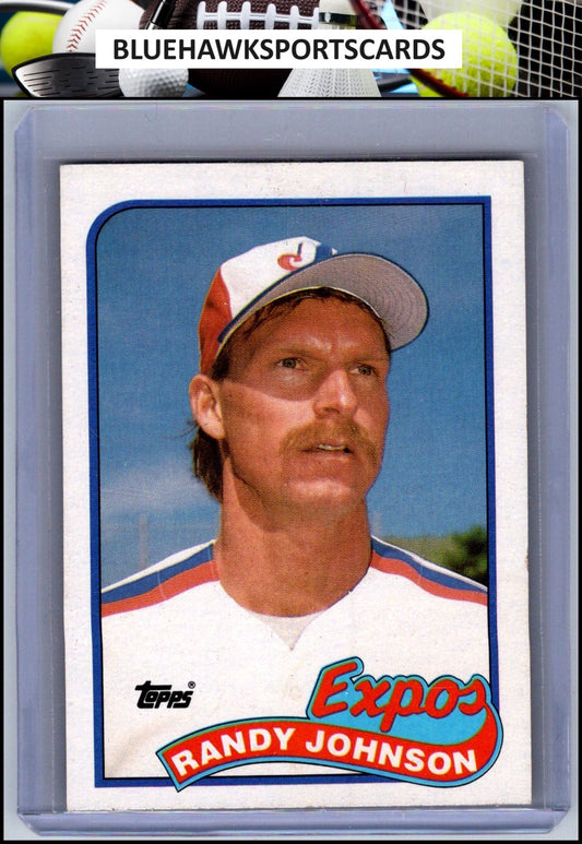 1989 Topps #647 Randy Johnson
