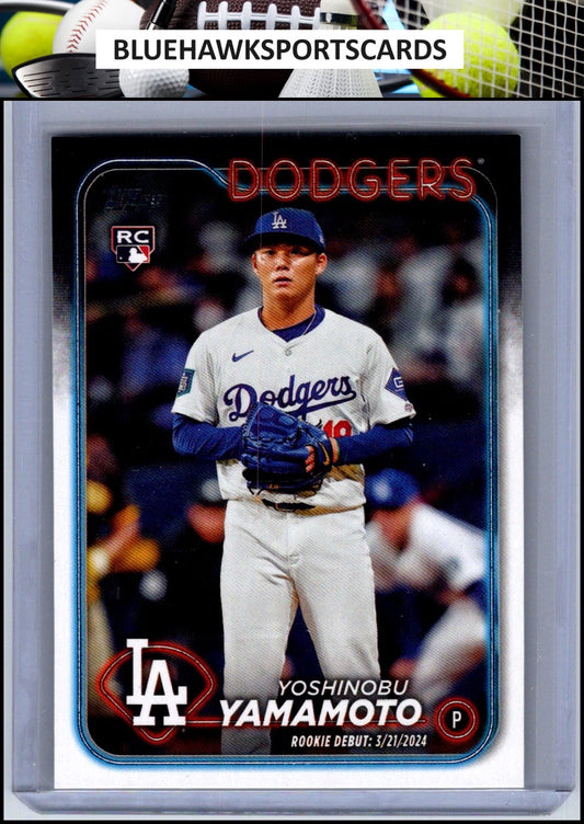 2024 Topps Update #US149 Yoshinobu Yamamoto