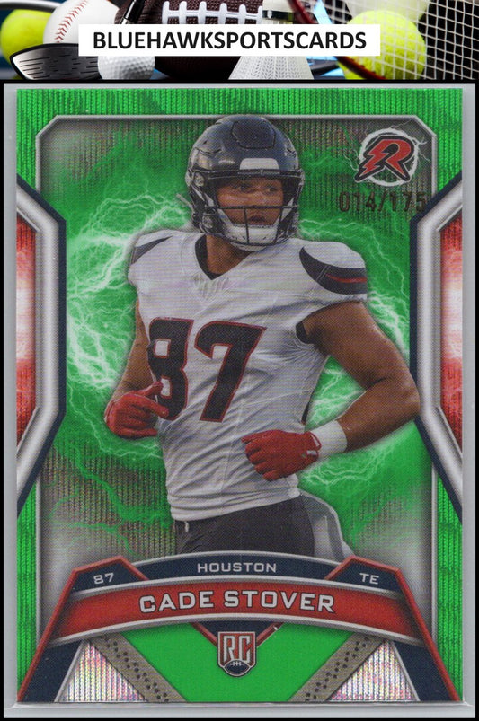 2024 Topps Resurgence #136 Cade Stover Green Surge #/175