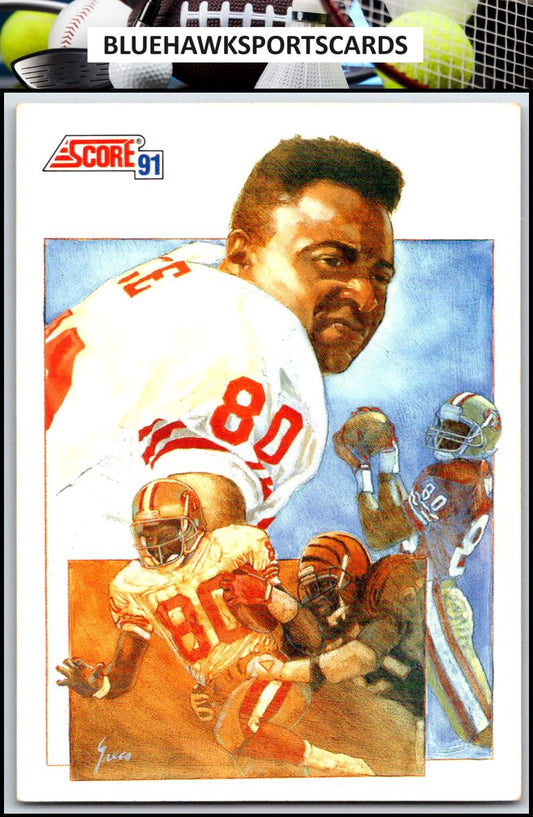 1991 Score #665 Jerry Rice