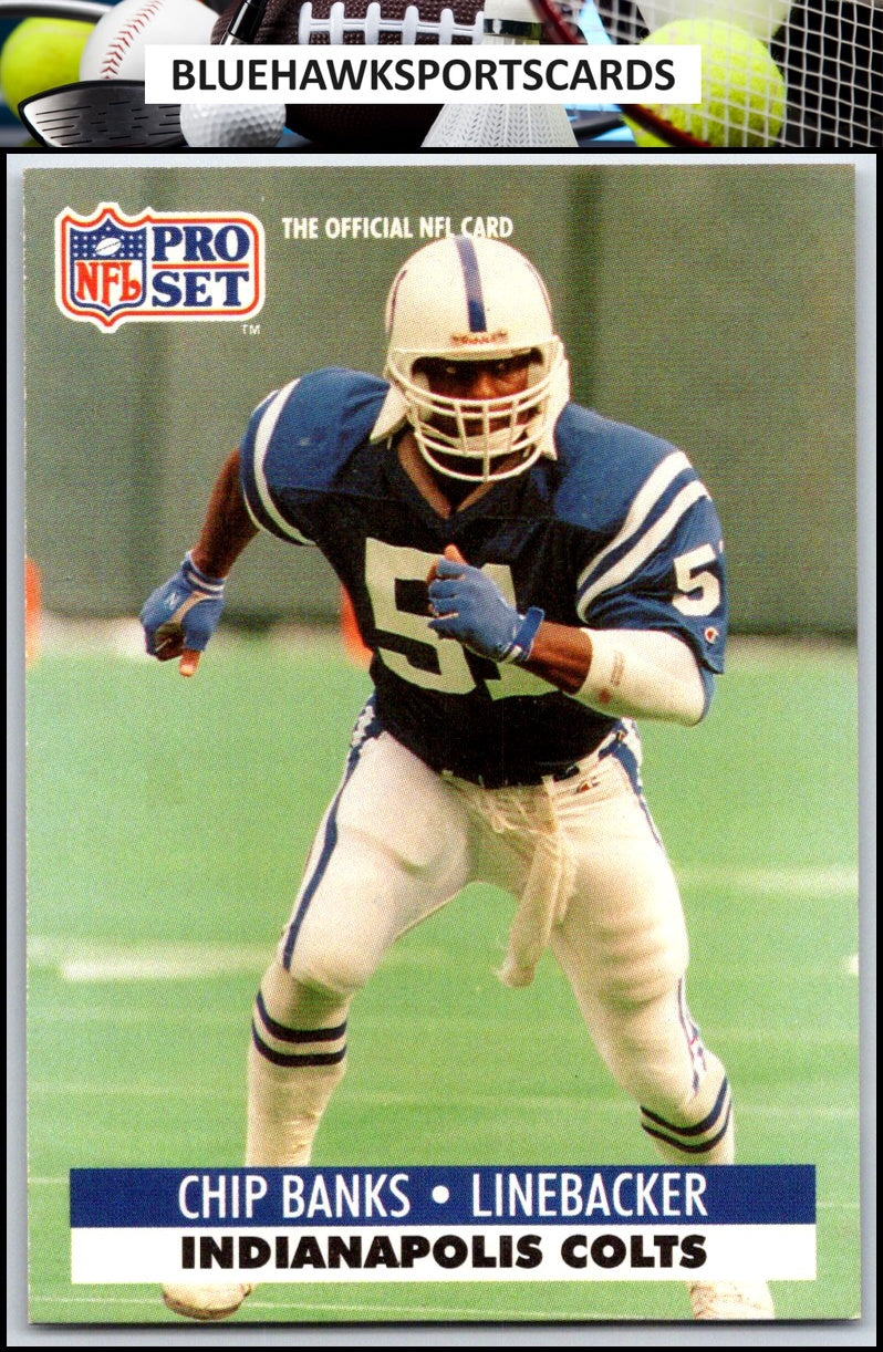 1991 Pro Set #523b Chip Banks
