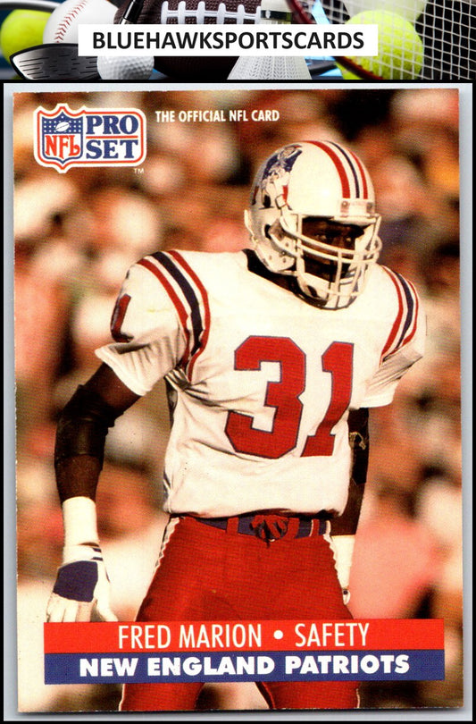 1991 Pro Set #582 Fred Marion