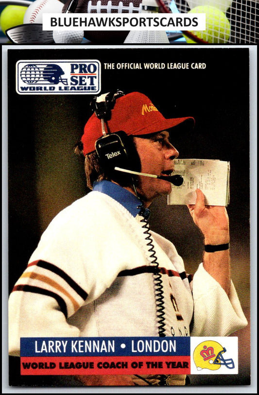 1991 Pro Set #703 Larry Kennan