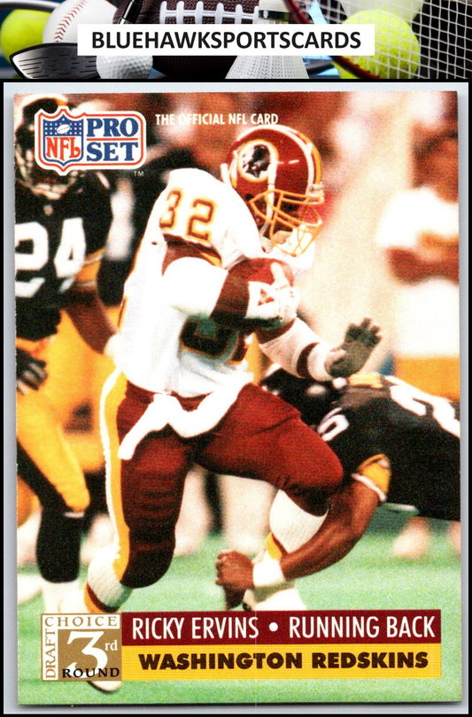 1991 Pro Set #805 Ricky Ervins