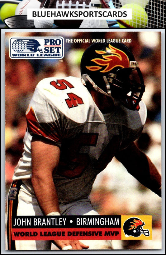1991 Pro Set #705 John Brantley