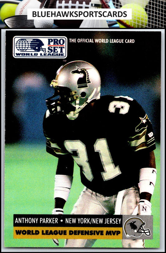 1991 Pro Set #707 Anthony Parker