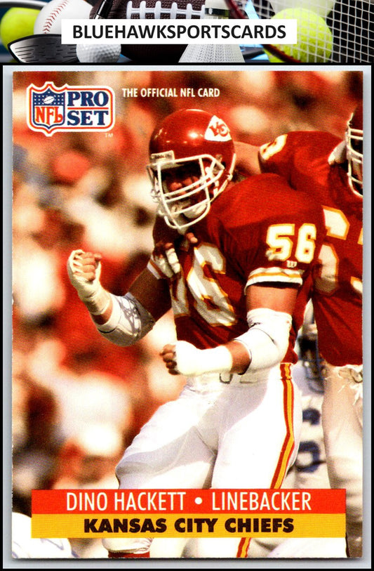 1991 Pro Set #532 Dino Hackett
