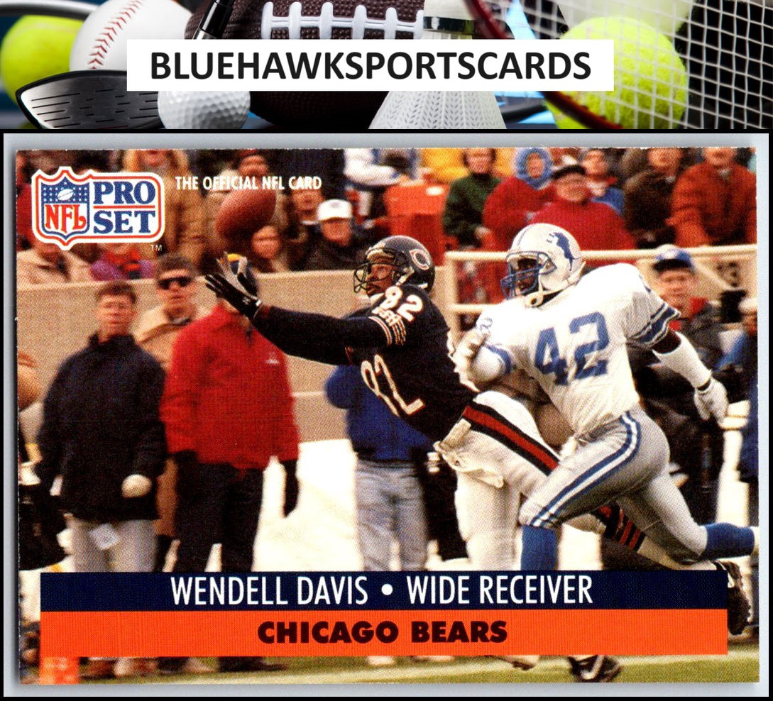 1991 Pro Set #454 Wendell Davis