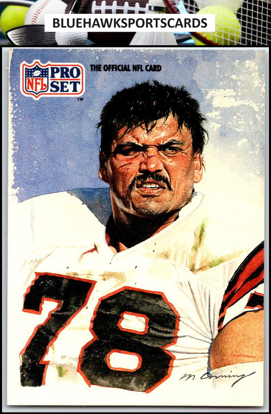 1991 Pro Set #408 Anthony Muñoz