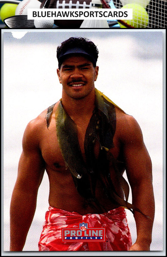1992 Pro Line Profiles #144 Junior Seau