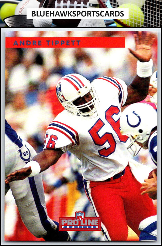 1992 Pro Line Profiles #415 Andre Tippett