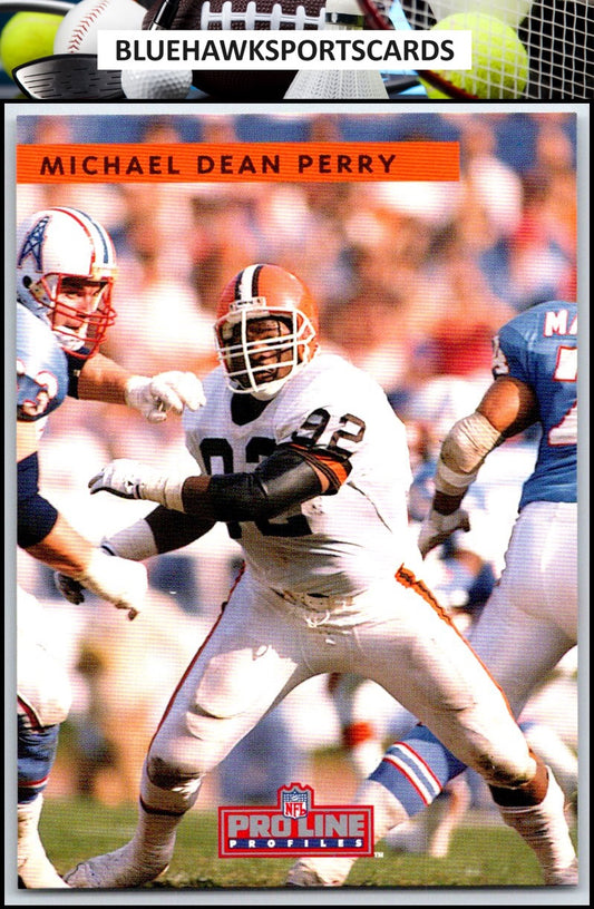 1992 Pro Line Profiles #325 Michael Dean Perry
