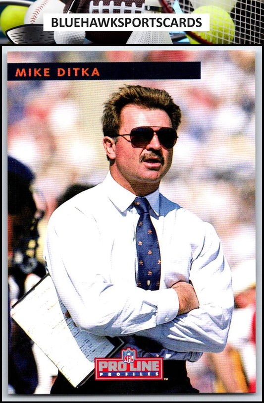 1992 Pro Line Profiles #487 Mike Ditka