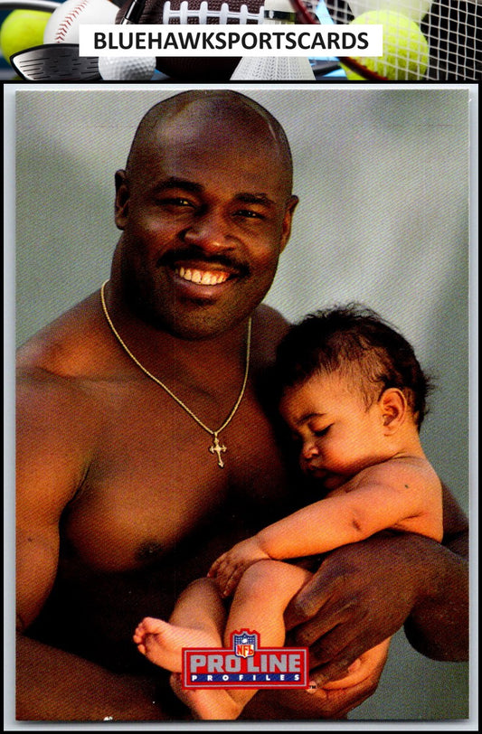 1992 Pro Line Profiles #322 Christian Okoye
