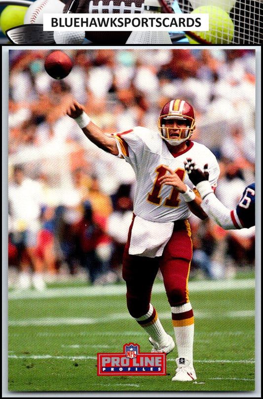 1992 Pro Line Profiles #439 Mark Rypien