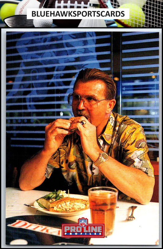 1992 Pro Line Profiles #494 Mike Ditka