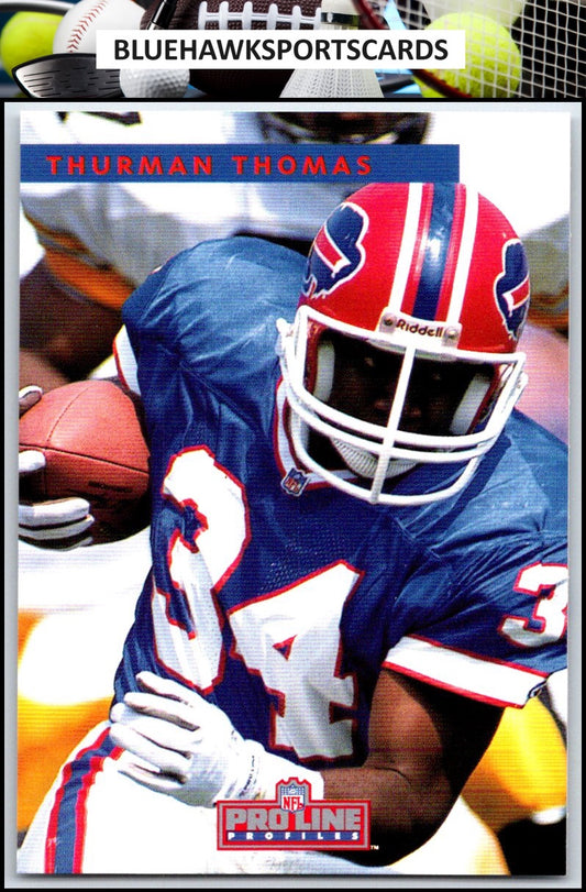 1992 Pro Line Profiles #28 Thurman Thomas