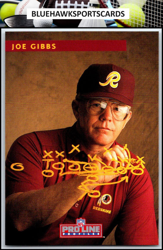 1992 Pro Line Profiles #127 Joe Gibbs