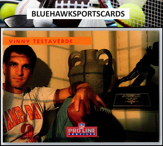 1992 Pro Line Profiles #55 Vinny Testaverde