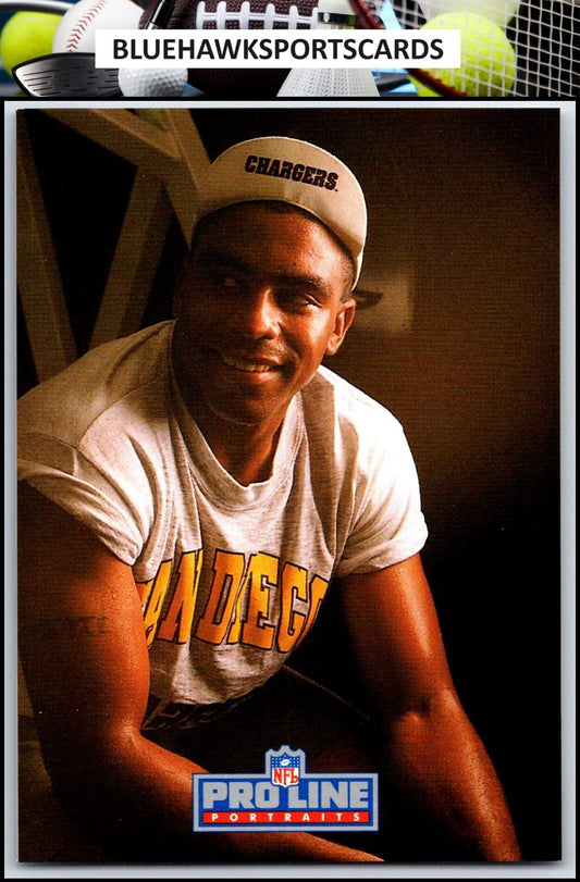 1992 Pro Line Portraits #380 Nate Lewis
