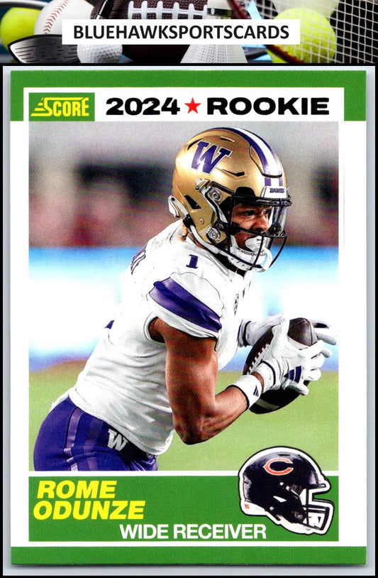 2024 Score #6 Rome Odunze 35th Anniversary Rookies