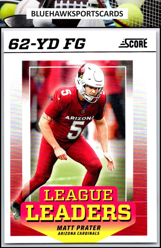 2024 Score #LL-MPR Matt Prater League Leaders