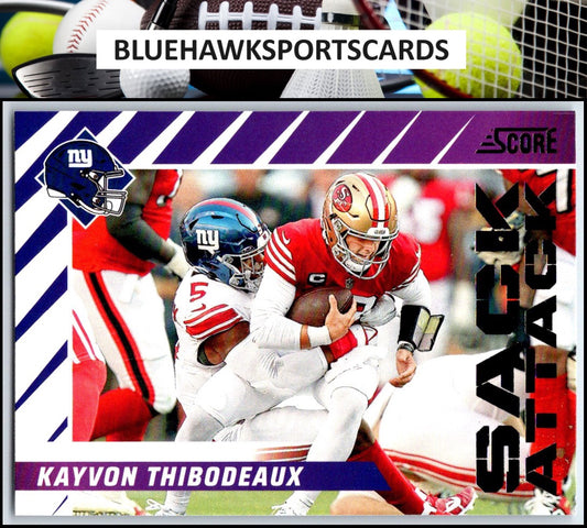 2024 Score #7 Kayvon Thibodeaux Sack Attack