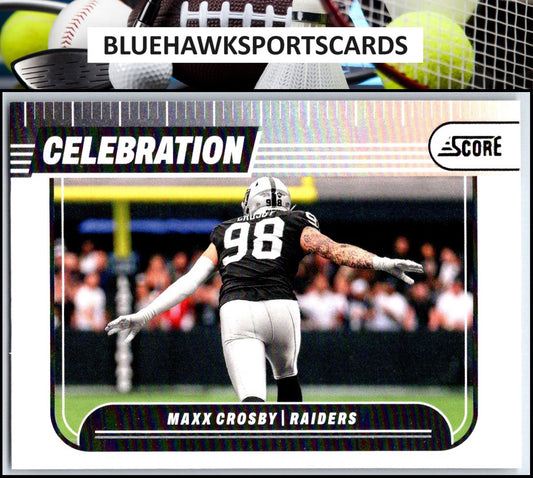 2024 Score #C-MCY Maxx Crosby Celebration