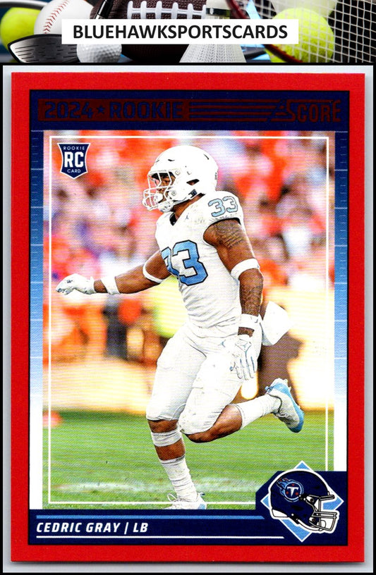 2024 Score #367 Cedric Gray Red