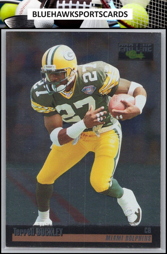 1995 Pro Line #35 Terrell Buckley Silver