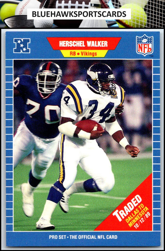 1989 Pro Set #561 Herschel Walker