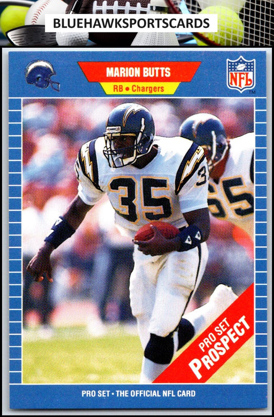 1989 Pro Set #549 Marion Butts