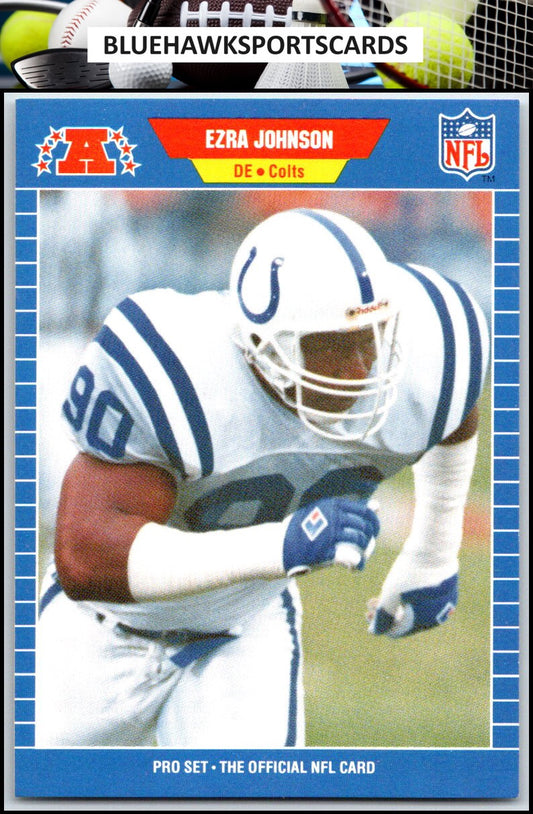 1989 Pro Set #551 Ezra Johnson