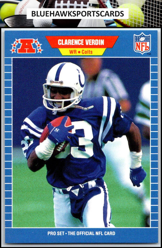 1989 Pro Set #552 Clarence Verdin