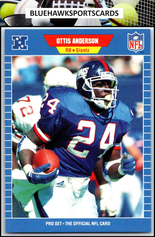 1989 Pro Set #554 Ottis Anderson