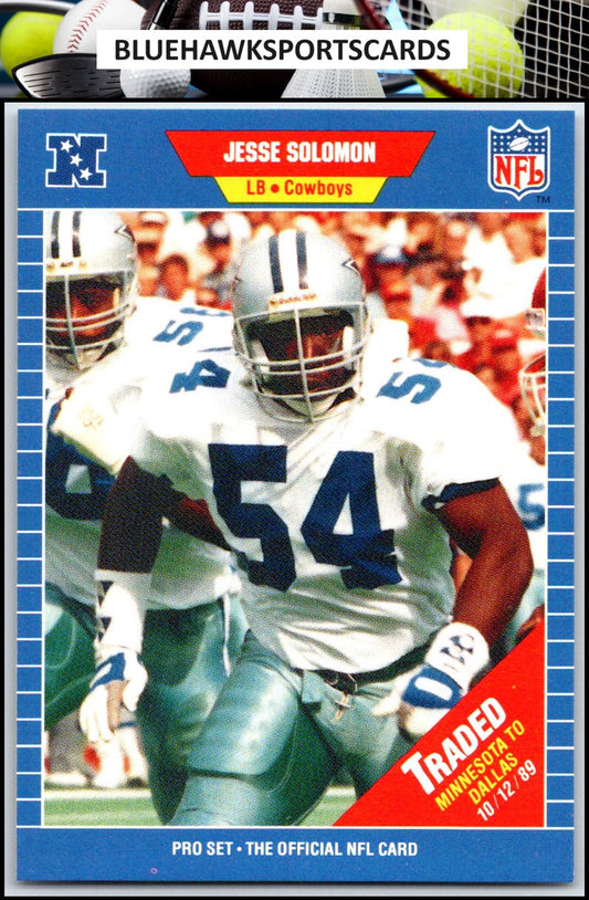 1989 Pro Set #557 Jesse Solomon