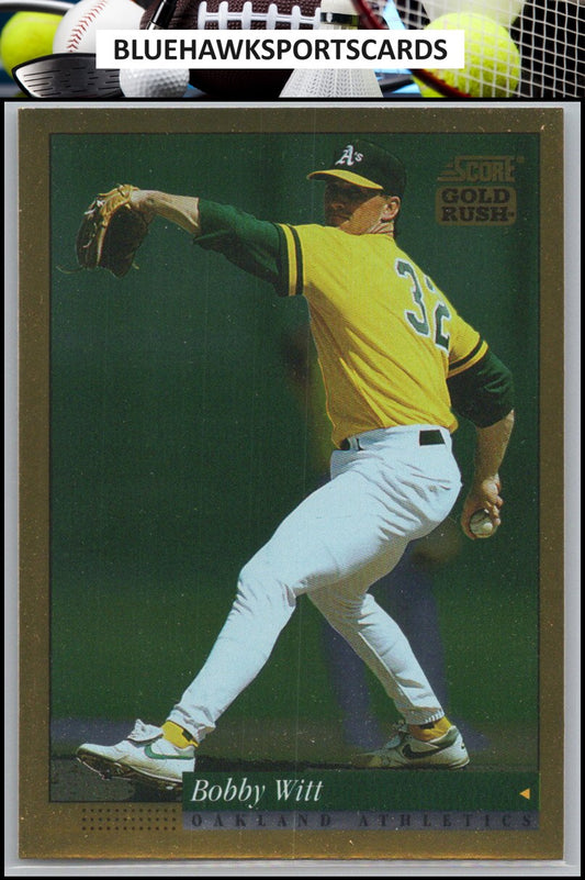 1994 Score #437 Bobby Witt Gold Rush