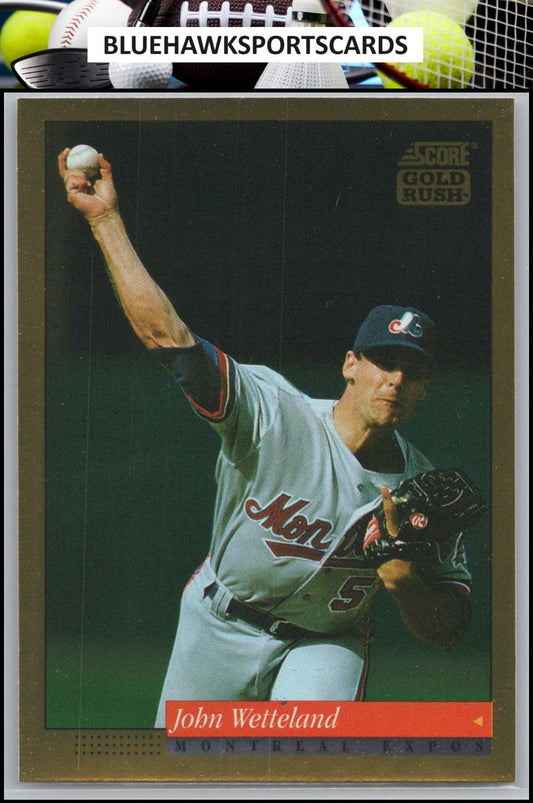 1994 Score #390 John Wetteland Gold Rush