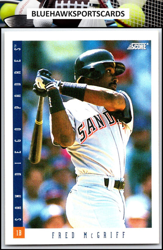 1993 Score #44 Fred McGriff