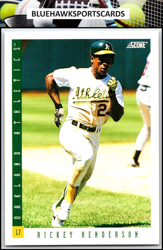 1993 Score #71 Rickey Henderson