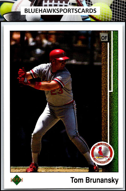 1989 Upper Deck #272 Tom Brunansky