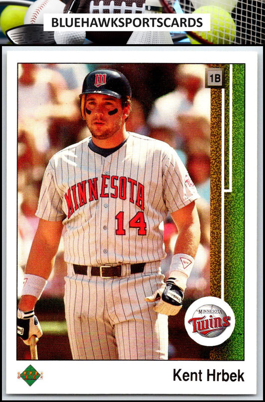 1989 Upper Deck #213 Kent Hrbek