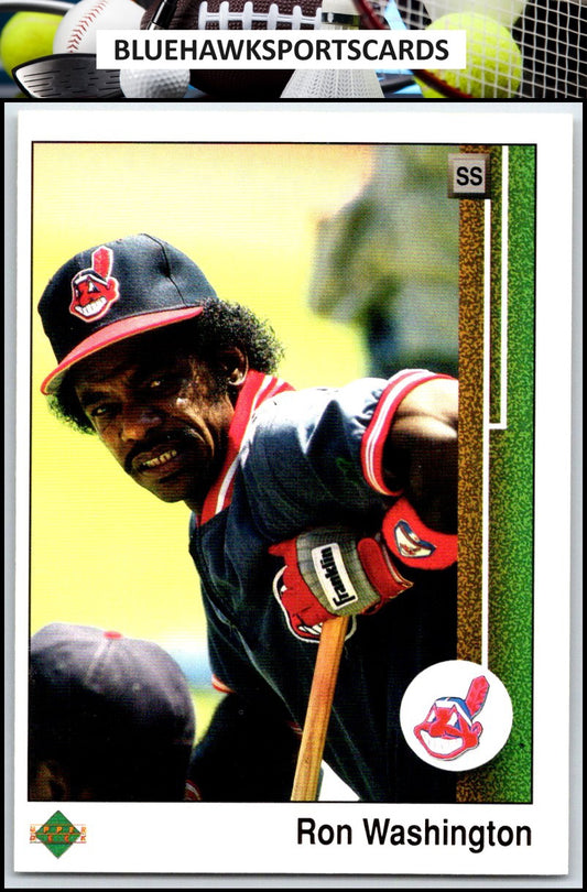 1989 Upper Deck #519 Ron Washington