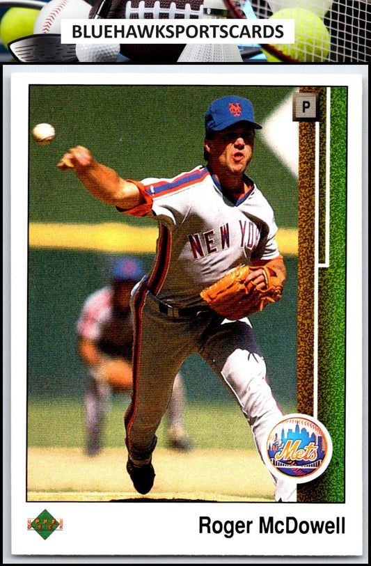 1989 Upper Deck #296 Roger McDowell
